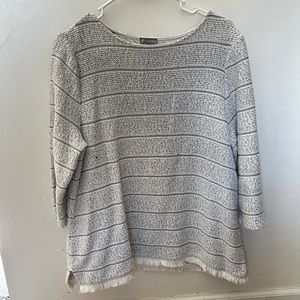 Women’s Size Large Talbots 3/4 length sleeve Top